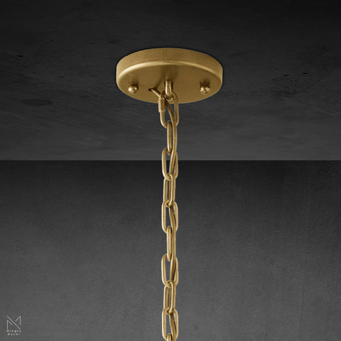 Harlow Crystal Round Chandelier 19"