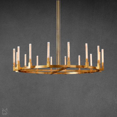 Cannele Round Chandelier 72"