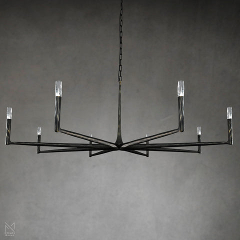 Thaddeus Round Chandelier 72"