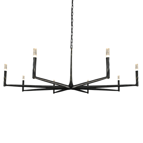 Thaddeus Round Chandelier 72"