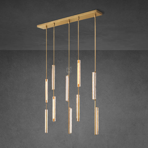 Audubon Linear Chandelier 54"