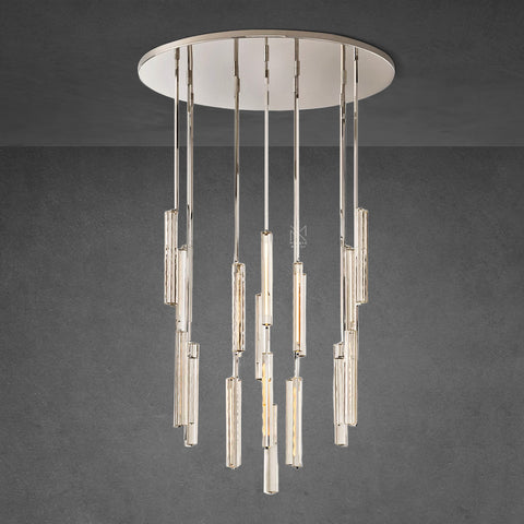 Audubon Crystal Round Chandelier 56"