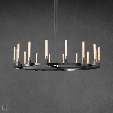 Cannele Round Chandelier 72"