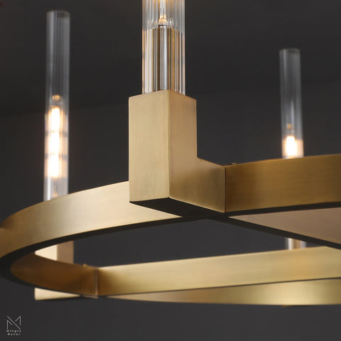 Cannele Round Chandelier 72"