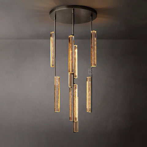 Audubon Crystal Round Chandelier 24"