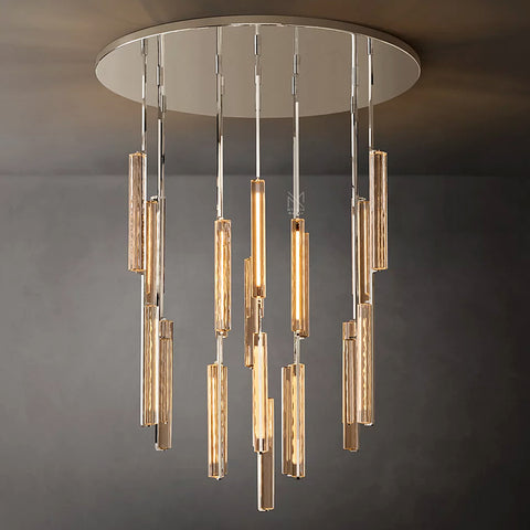 Audubon Crystal Round Chandelier 56"