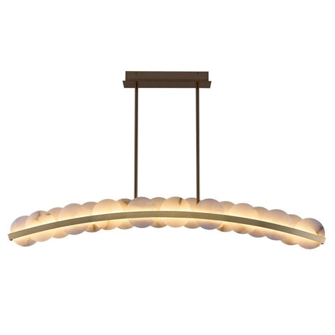 Alabaster Meridian 60 In LED Island Lt
