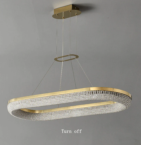 Julian Modern Crystal Dining Room Chandelier