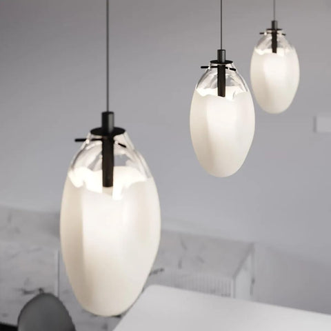 Liquid Single Light 6" Wide Mini Pendant