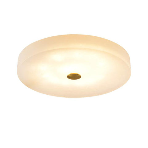 Alabaster Recessed Circular LED Chandelier