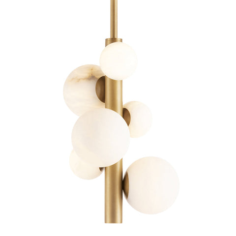 Alabaster Vertical Pendant
