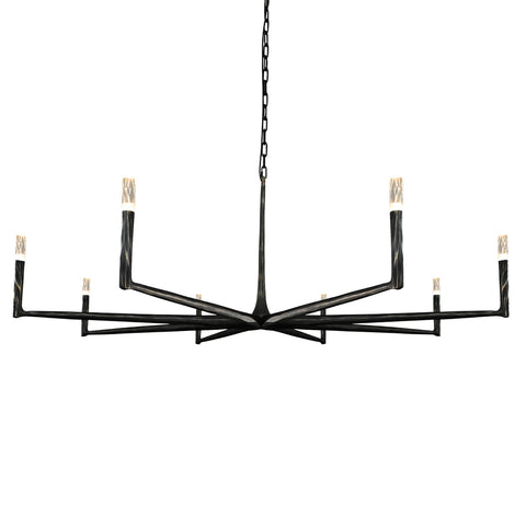 Thaddeus Round Chandelier 72"